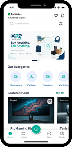 KRP App on Phone